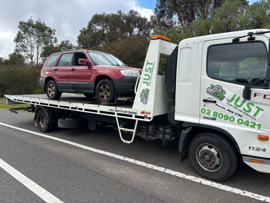 Cash for cars Cambridge Park tow truck